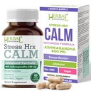 Stress Hrx, Ashwagandha Supplemento Capsule, Herbal Destination Stress Relief - 60 Count