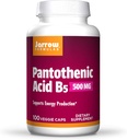 Jarrow Formulas Acido Pantotenico B5 500 mg - 100 Caps Veggie - Vitamina B Essenziale - Energy Production & Metabolism Support - 100 Serve, Confezione da 3