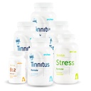 Arches Tinnitus Combo Pack - Ora con Ginkgo Max 26/7 - Trattamento naturale dell'acufene per il sollievo dalle orecchie - 6 bottiglie - 90 giorni di alimentazione