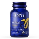 Ora Organic Vitamina D3 5000IU + K2 - Vitamina D vegana da Lichen e K2 da ceci per la salute di ossa, Supporto immunitario, & Mood, Assorbimento massimo - 1 mese di fornitura, 30 compresse masticabili