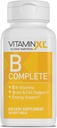 VitaminXL B Complete è un Full Spectrum B Complex realizzato con B1, B5, B6, B12, Biotin, Niacin, Riboflavin e Folate, anche con Choline e inositolo (30 Gel Morbidi, 30 Serve)