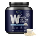 Biochem Whey Protein Isolate Powder - Vanilla Flavor, 20 Grammi per Serving, Sorgente da Cuochi a base di erbe, Non OGM, Vegetariano, Nessun aroma artificiale o dolcificanti - Supporta la massa muscolare e prestazioni