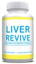 Riparazione della formula del fegato Revive Natural Detox, Cleanse & Support w/ Carchoke, Cardo del latte, Radice di dadelion, Piedi di barbabietola, Latte Thistle Liver Defense Supplemento al fegato sano Funzione 60 capsule vegetariane