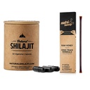 Capsule naturali Shilajit (1-2 Mesi di Alimentazione) - 60 Conte & Shilajit Miele Sticks - Naturale Shilajit Resina Mista con miele crudo (7 Sticks)