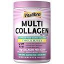 Peptidi multi collagene tipo I II III V X, proteina di collagene idrolizzata per donne e uomini, pelle, capelli, unghie, non aromatizzata, non OGM, Keto & GF, zucchero zero, 22 Serve, 8oz