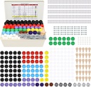 RELIANCER Modello molecolare Kit,419PCS organico Chimica Molecolare Set w/Atoms & Bonds,Strutture molecolari Kit per l'apprendimento della chimica, Kit di scienza del SISTEM per insegnanti, studenti, giovani scienziati
