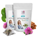 nero cohosh menopause sollievo - MENOPAUSE TEA 28 giorni, non gmo, 100% tutto naturale a base di erbe, senza caffeina, nero cohosh, gingko, trifoglio rosso, cannella chip, eleuthero, liquirizia, menopause - 2 Borse 28 giorni