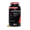 Alpha JYM Testosterone Supporto | Vitalità maschile, ottimizzazione ormone, Ashwagandha, Fenugreek, Eurycoma, Damiana, Quercetin, DIM | JYM Supplemental Science | 180 capsule vegetariane