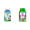 Vitafusion Fiber Well Fit Gummies Supplemento, 90 Conte (Packaging May Vary) & Vitamina B12 Gummy Vitamine per Energy Metabolism Support