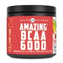 Amazing Nutrition Amazing BCAA 6000 | 6 Grammi BCAA per la dose di 30 porzioni polvere | Aminoacido a catena ramificata supplemento | Made in USA (Punto di frutta naturale)