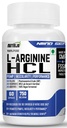 L-Arginina HCL Capsule - La più alta biodisponibilità Forma di L-Arginina | Forza massima, Precursore di Ossido Nitrico (120 capsule)