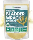 XPRS Nutra Organic Bladderwrack Powder (Fucus Vesiculosus) - Polvere organica della vescica Premium per la pelle di Glowing - Vegan Friendly Bladderwrack Herb Iodine Supplement (4 oncia)