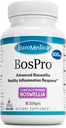 EuroMedica BosPro - Boswellia Serrata Extract Supplemento - Integratore alimentare per il supporto polmonare sano - Formula di supplemento di erbe - 60 Softgels