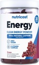 Nutricost Energy Complex Stickpack (20 Serve) Uva aromatizzata - Senza glutine + Non OGM