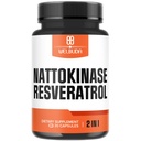 Nattokinase Supplemento 3300mg con Trans-Resveratrolo - Supporti per Sistema Immunità, Cuore sano e equilibrio del corpo - 30 Serve