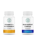 Vitality Boost Bundle: Vitamina D3+K2 & Brain Support Complex
