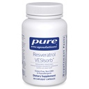Pure Encapsulations Resveratrol VES-Sorb | Supporto anallergico per la salute cellulare e cardiovascolare* | 90 capsule