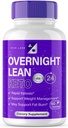 Rize labs Overnight Lean Keto Capsules - Perdita di peso magra pernottamento Keto Pills Supporto Massima Forza Formula Keto+ACV Supplemento Recensioni Over Night Pastilla (60 capsule)