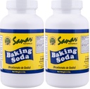 Sanar Naturals Baking Soda, 8 oz - Per il supporto digestivo come Antacid, Cuocere, Pulizia, Deodorizing, & More (Pacchetto di 2)