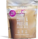 Click Coffee Protein Powder | Double Shot Espresso | 16g Protein | 23 Vitamine essenziali | Bassa Calorie Meal Sostituzione | 150mg Caffeina | Gluten Free | No Artificial Flavors or Colors | Vanilla
