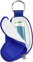Beautyflier Asthma Inhaler Case Holder Travel Handy Mini Bag per adulti e bambini, non include Inhaler (blu)