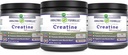 Incredibile Formulas Micronized Creatine Monohydrate Supplement | 5000 Mg | Non-GMO | Gluten Free | Made in USA (1 Lb - 3 Pack, Unflavored)
