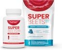 Humann SuperBeets Beet Root Capsule & Memory + Focus Chews