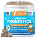 Probiotici per cani, Pollo di miele Flavor, 120 Cuciture morbide per la salute digestiva e di Gut, Integratore di supporto immunitario, Rilievo di gas, Anti-Diarrea, Aiuta con Allergie, Spingere Stomach, Lievito e Itchy Skin