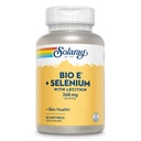 Bio Vitamina E 400 IU (268 mg) con Selenium 100 mcg e Lecitina - Supporto tiroideo, Antiossidante e Integratore di Supporto Immune, Alta Assorbimento, Lab Verified, Garanzia di 60 giorni, 30 Serve, 60 Softgels
