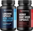 HAVASU NUTRITION Arrapato Goat Weed Capsule (30 Serve) & L Arginina L Citrullina Supplemento (30 Serve)