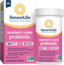 Rinnovare la vita Femminile capsule probiotiche, Supporta il pH Balance per le donne, Vaginal, Urinary, Digestivo e Immune Salute, L. Rhamnosus GG, Dairy, Soia e Gluten-Free, 90 miliardi di CFU - 60 Ct