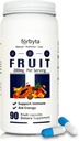 Integratore di frutta – Capsule di miscela di frutta a base alimentare – Supporto naturale antiossidante – Ricco di vitamine essenziali – Non OGM, senza glutine – 90 capsule