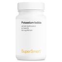 SuperSmart - Potassium Iodide KI 200mcg al giorno (Stable Iodine) - High Potency Shield | Non-GMO & Gluten Free | 60 compresse