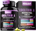 Liposomal Urolithin A Plus Capsule-1200mg, Sustain Skin Cellular Health & Anti-Aging, Organic Plant Extract Supplements for Women & Men,180 Capsules- 60 Serving