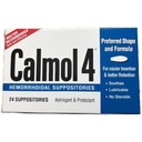 Calmol 4 depositi emorroidi con ingredienti naturali lenitivi, 24 conte