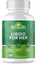 Nature's RX | Nature'sm Libido Booster for Women to Boost Drive, Passione, Ridurre l'asciutto e la sensibilità alle alture | Dong Quai + 13 potenti ingredienti | 100% naturalmente Sourced - 60 pillole