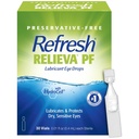 Refresh Relieva PF Lubricant Gocce per occhi secchi, senza riserve, 0.01 Fl Oz Contenitori ad uso singolo, 30 Conte
