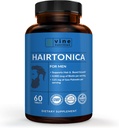 Hairtonica per gli uomini – Supplemento per la crescita dei capelli con Biotin, Collagen & Saw Palmetto – Supporta la salute dei capelli più forti e più forti – Blocco DHT – Alimentazione di 30 giorni