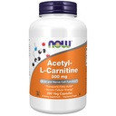 NOW Integratori alimentari, Acetil-L Carnitina 500 mg, Aminoacido, Cervello e Nerve Funzione cellulare*, 200 capsule di Veg