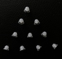 Jungle Care® (6mm Small * 10pc) Double Layer Magic Hearing Aid Domes Comodo PSAP (Prodotto Amplificatori Suono Personale) Kit Punte Auricolari invisibili, Perfetto per l'aria aperta (Apri vestibilità), ad eccezione di RIC