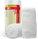 Mai pronto primo soccorso Sterile Krinkle Kerlix Tipo 4 1/2" x 4.1 Yds, Latex Free, 6 PLY, Gauze Bandage Roll - 12 Conte