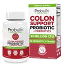 Probulin Colon Supporto Probiotico Supplemento, Daily Gut, Digestivo e Immune Salute Probiotici Capsule per Uomini e Donne, 20 miliardi di CFU, Vegan, 30 Conte Bottiglia