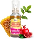 Beelife Propolis Throat Spray – Miele rilassante, Mint & Pomegranate - Supporto Immune naturale & Sore Throat Relief - Antiossidanti, Ricco in Flavonoidi & Artepillin C, Senza zucchero, Senza glutine, 1-Pack, 30ml