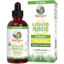 Probiotico liquido organico di MARYRUTH per età 4+ | 2 miliardi di CFU | 13 Strains probiotici | Gut Health & Digestive Support | Gas & Bloating Support | Vegan | Gluten Free | Travel-Friendly | 40 Servings