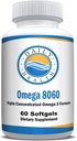 Omega 8060 2400mg Omega 3 Fish Oil Joint Health Supplement 60 softgel - 1 mese di fornitura