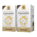 Solgar Full Spectrum Curcumin - 90 LiCaps, Confezione da 2 - Assorbimento Superiore - Cervello, Joint & Immune Health - Non-GMO, Vegan, Gluten Free, Dairy Free - 180 Total Servings