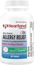 Loratadine 10mg | Allergy Relief Tablets | Non Drowsy | 24 ore Rilievo per Allergie Indoor & Outdoor | 60 Conteggio