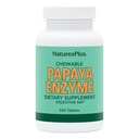 Natures Plus Papaya Enzyme - 6 mg Papain - Tutto Natural Digestive Aid Supplement, Contiene Amylase & Protease - 360 Chewable Tablets (360 Serve)