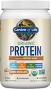 Giardino della vita Vegan Protein Powder - Caramel Mocha Latte - 20g Proteine delle piante, BCAA, Probiotici e enzimi digestivi - Gluten-Free, Non OGM