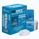 PetEyez Veterinarian Formulated Tear Stain Remover Solution for Dogs & Cats - Ipoallergenico Deodorizing Cleaner to Remove Dirt, Discharge and Crust from Ears, Eyes, Paws & Butt - 100 Wipes